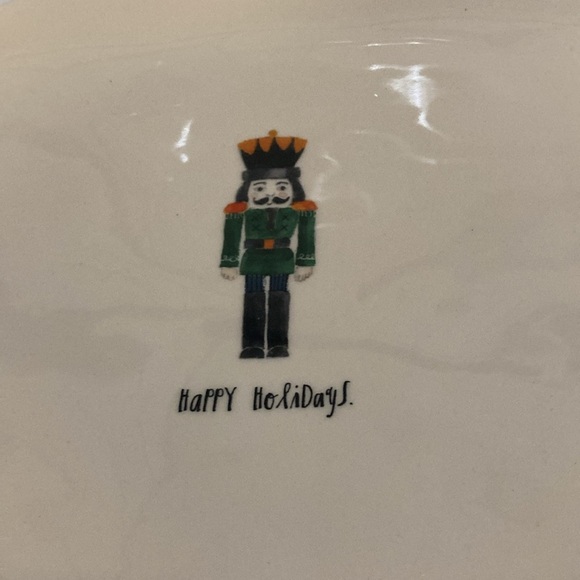 Rae Dunn Christmas Nutcracker Plates - Picture 3 of 6
